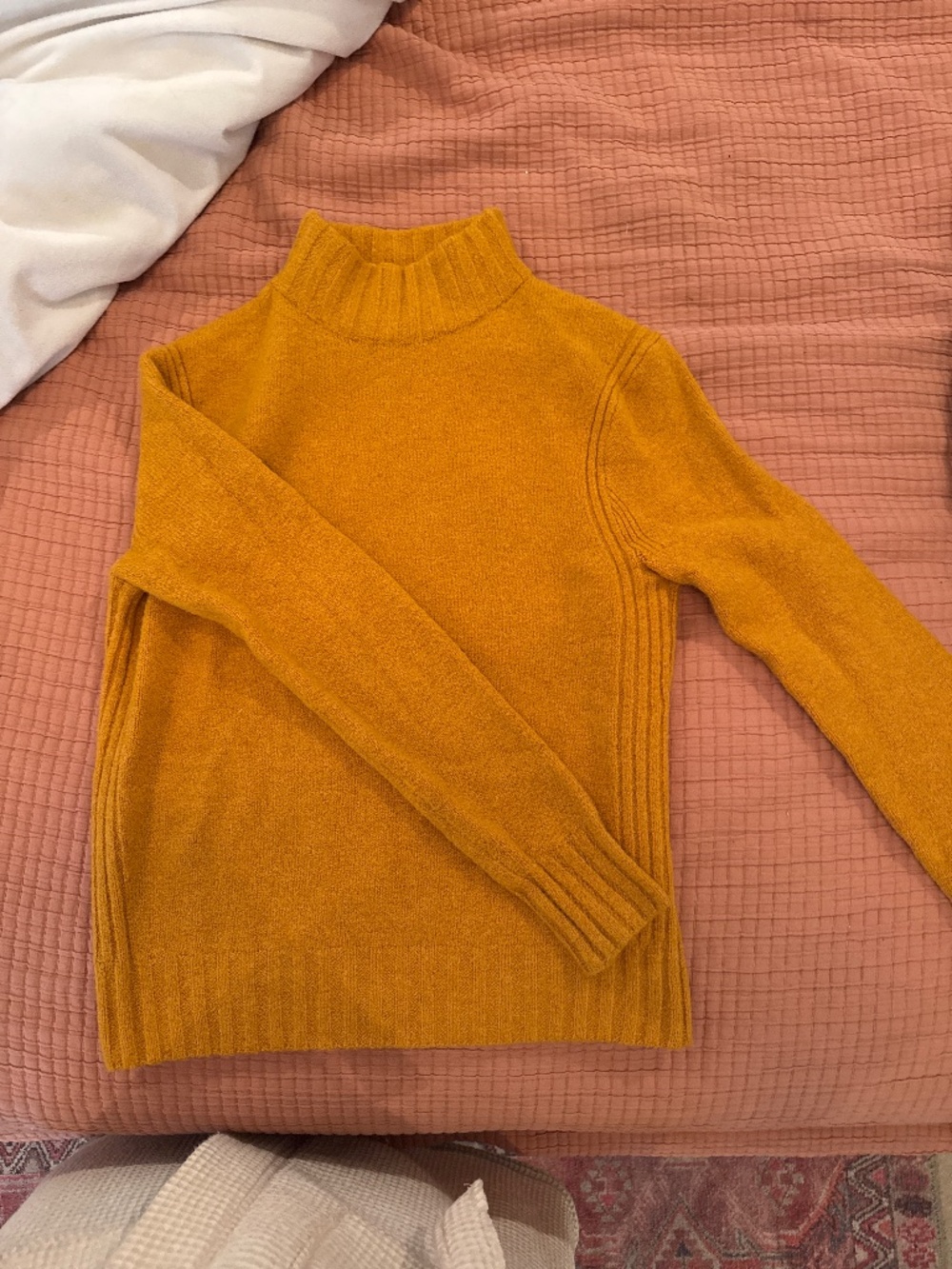 Jcrew- yellow core sweater